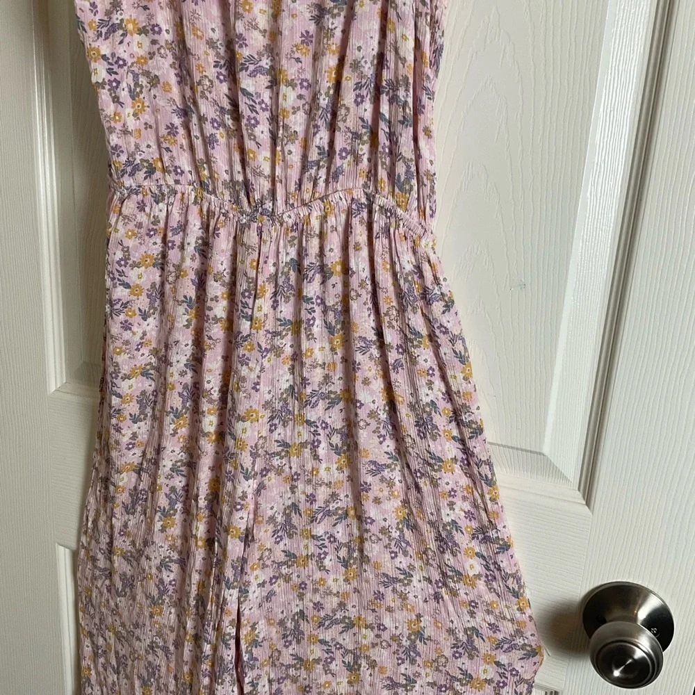 Active USA women’s Floral Cami Jumpsuit size medium